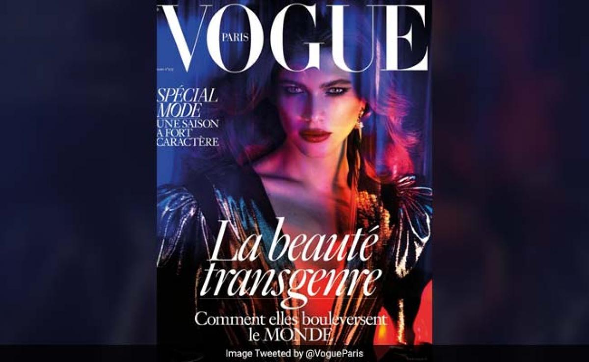 In A First, Vogue Paris Features Transgender Cover Model